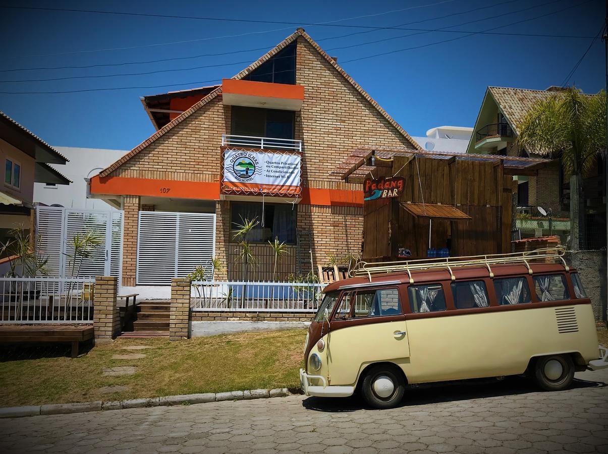 Quatro Ilhas Beach Hostel Bombinhas Eksteriør bilde